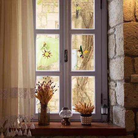 Marvelous Stonehouse With Backyard And Fireplace In Cesme * Alacati